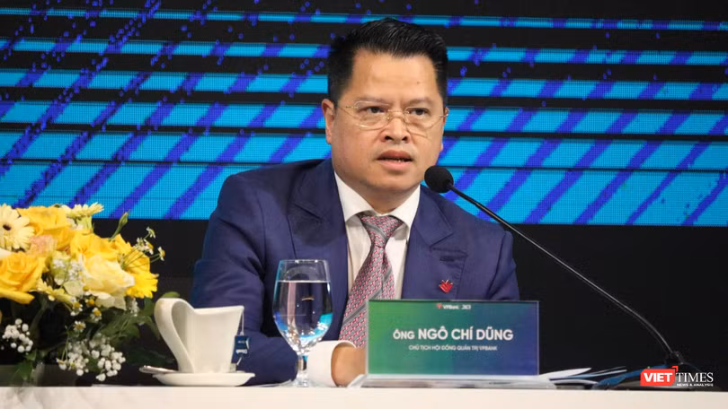 Chủ tịch VPBank Ngô Chí Dũng.