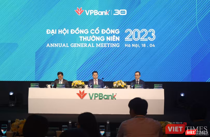 Toàn cảnh AGM 2023 của VPBank (Ảnh: Văn Lâm)
