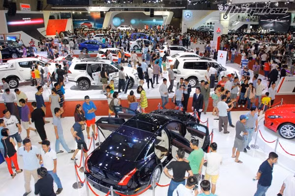 Thị trường ô tô Việt Nam được dự báo sẽ rất nhộn nhịp thời gian tới ẢNH: THÁI NGUYỄN