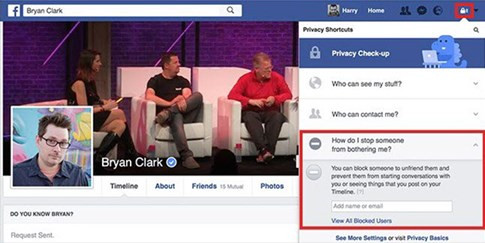 Cách chặn người lạ làm phiền bạn trên Facebook ảnh 2