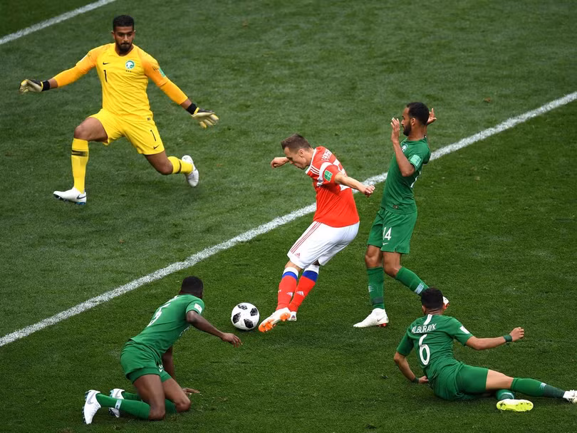 Pha xử lý tinh tế của Chercheslov. Ảnh: Independent