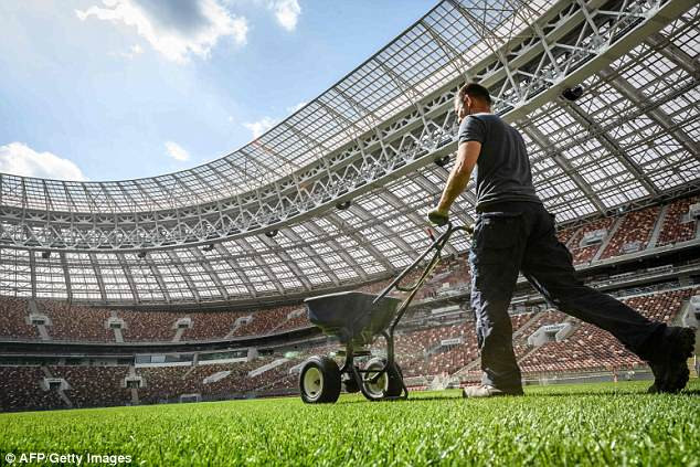 Mặt sân Luzhniki Stadium tại Moscow đã được cải tạo để phục vụ World Cup 2018. Ảnh: AFP/ Getty Images Mặt sân Luzhniki Stadium tại Moscow đã được cải tạo để phục vụ World Cup 2018. Ảnh: AFP/ Getty Images
