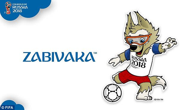 Chú sói "Zabivaka" là linh vật chính thức của kỳ World Cup 2018. Ảnh: FIFA Chú sói "Zabivaka" là linh vật chính thức của kỳ World Cup 2018. Ảnh: FIFA
