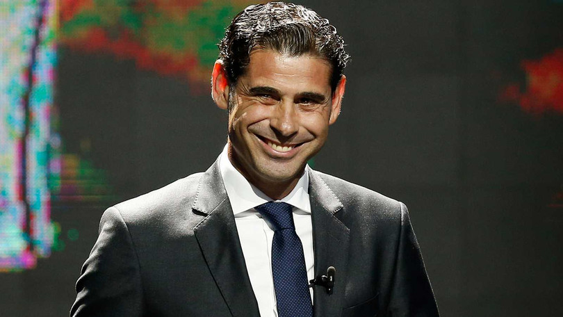 Fernando Hierro là tân HLV Trưởng của tuyển Tây Ban Nha. Ảnh: RTVE