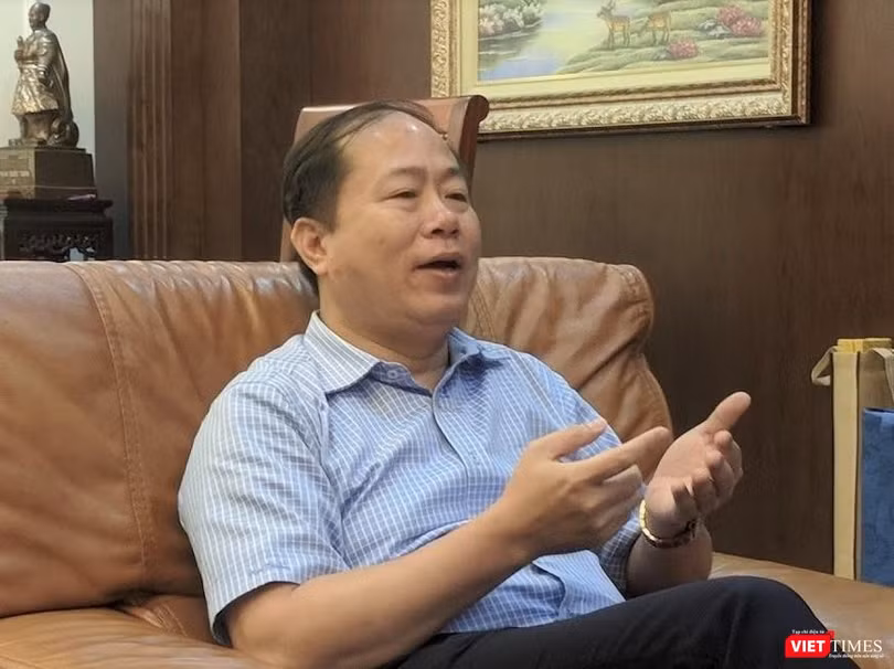 Chủ tịch HĐTV Tổng công ty đường sắt Việt Nam Vũ Anh Minh. 