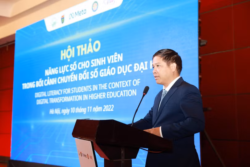 TS. Nguyễn Sơn Hải, Cục trưởng Cục Công nghệ Thông tin, Bộ Giáo dục và Đào tạo (Ảnh: USSH)