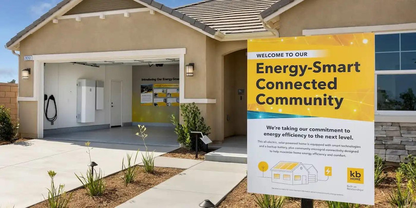 KB Home ra mắt cộng đồng microgrid đầu tiên ở California. Ảnh: Business Wire KB Home ra mắt cộng đồng microgrid đầu tiên ở California. Ảnh: Business Wire