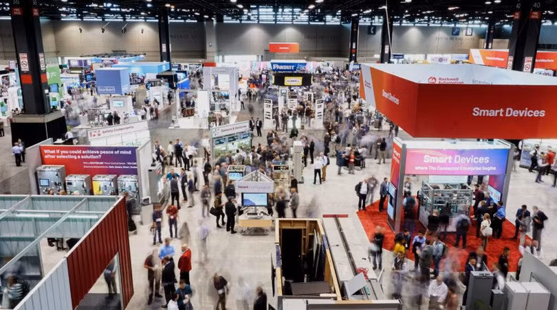Hội chợ Tự động hóa ở Chicago, Illinois. Ảnh Tech Wire Asia