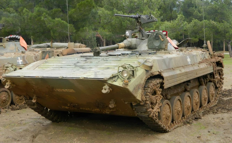 BMP-1 của quân đội Hy Lạp. Ảnh Military Ukraine.