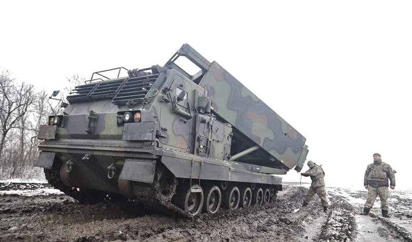 MARS II của Lực lượng Vũ trang Ukraine. Tháng 11/2022. Ảnh: Roman Chop