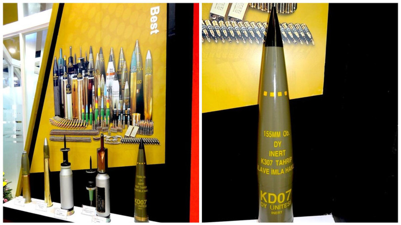 Sản phẩm của công ty quốc phòng Poongsan Corp. Ảnh truyền thông Hàn Quốc.