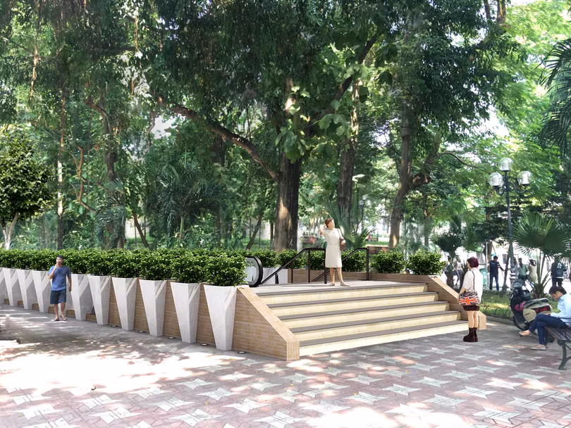 Hà Nội lấy ý kiến người dân về ga tàu điện ngầm cạnh Hồ Gươm ảnh 3