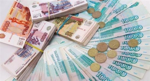 Đồng ruble của Nga - Ảnh: Sputnik/TTXVN