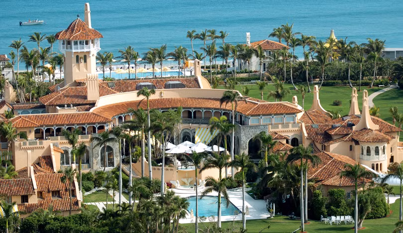 Dinh cơ Mar-a -Lago của Trump tại Palm Beach, Florida 
