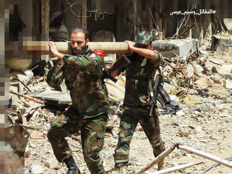 Quân đội Syria giáng đòn chí mạng vào IS tử thủ ven Damascus ảnh 8