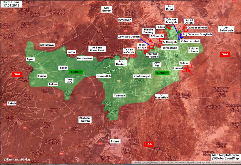 Nga-Syria thắng chẻ tre, quân thánh chiến cố thủ Rastan muốn hàng ảnh 1