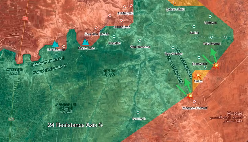 Quân tình nguyện Syria đè bẹp thánh chiến, chiếm cứ địa địch ở Hama ảnh 1