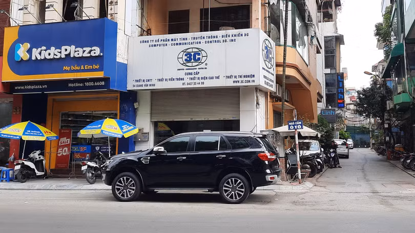 Trụ sở 3C Inc trên đường Giang Văn Minh (Hà Nội)