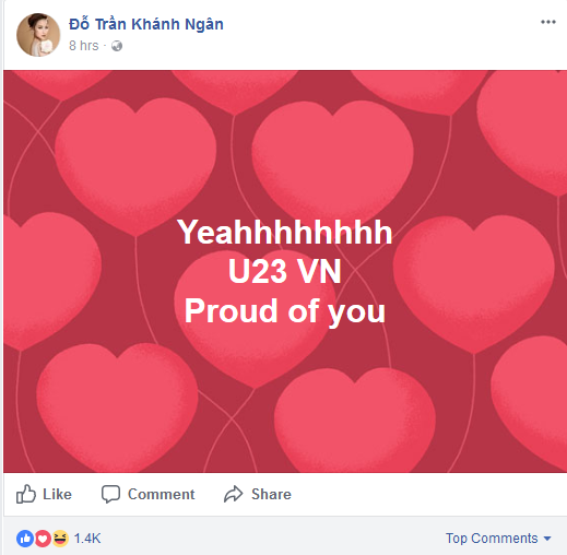 Đoạn status của Hoa hậu Đỗ Trần Khánh Ngân