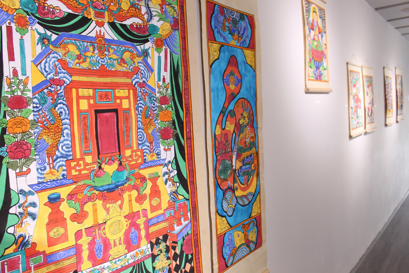 Tranh dân gian Hàng Trống: Những điều xưa cũ mới mẻ ảnh 1