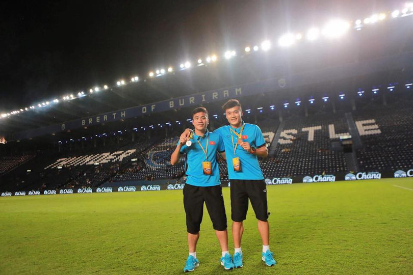 Bùi Tiến Dụng là em trai của thủ môn Bùi Tiến Dũng