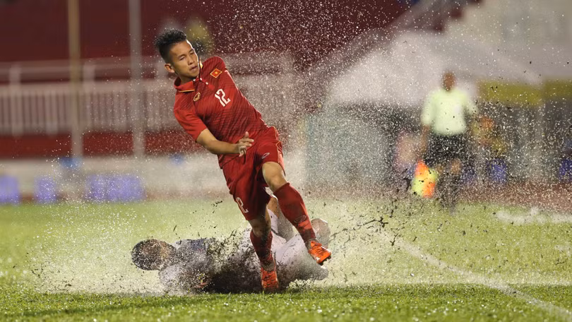 Hồng Duy là con bài chiến lược trên băng ghế dự bị của HLV Park Hang Seo. Nguồn: AFC