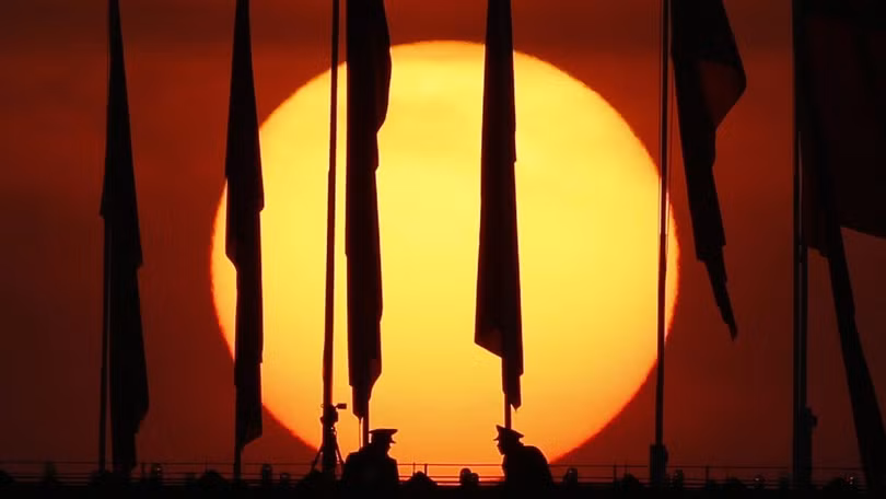 Các nhà khoa học Trung Quốc hy vọng cơ sở nghiên cứu mới sẽ giúp họ có thêm bước tiến mới trong lĩnh vực khai thác sức mạnh của mặt trời. Ảnh: EPA