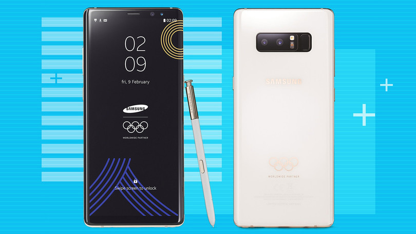 Phiên bản đặc biệt này có nhiều thay đổi về thiết kế và giao diện so với phiên bản thường của Galaxy Note 8. Nguồn: Digital Trends