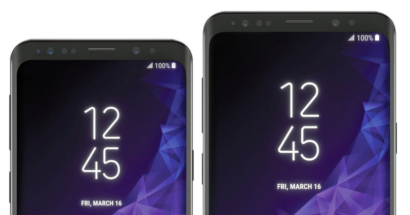 Galaxy S9 và S9+ được Samsung dự kiến ra mắt tại triển lãm MWC. Nguồn: wcfftech