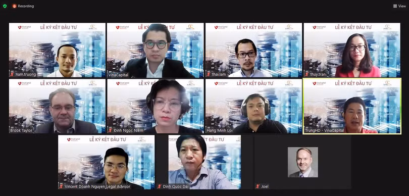 Lễ ký kết đầu tư giữa VinaCapital Ventures và Global Care