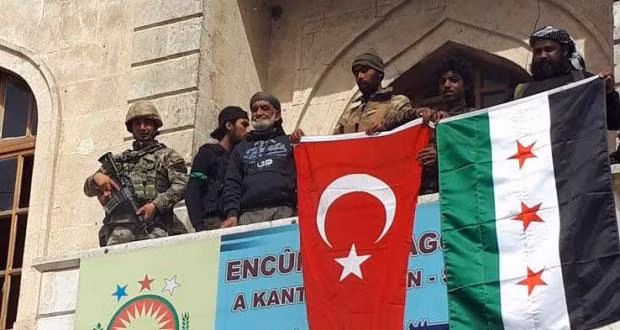 Lực lượng liên minh quân sự Thổ Nhĩ Kỳ, Quân đội Syria tự do (FSA) ở Afrin.