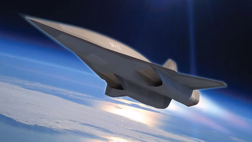 Mô hình đồ họa máy bay siêu âm SR-72 của tập đoàn Lockheed. Ảnh The National Interest