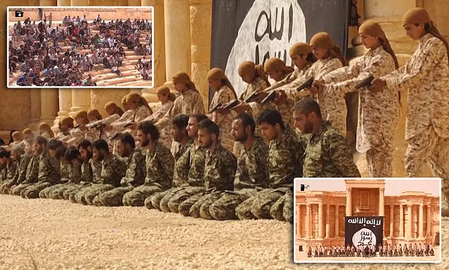 Phát hiện mộ tập thể các binh sĩ Syria bị IS thảm sát