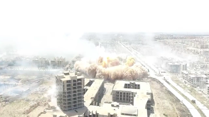 Video: Kinh hoàng vụ nổ hủy diệt của Al Nusra phá hủy thành phố Aleppo