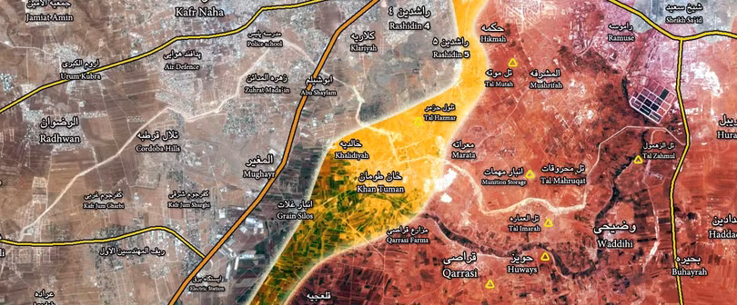 Quân đội Syria tập trung quân, chuẩn bị tấn công Khan Touman