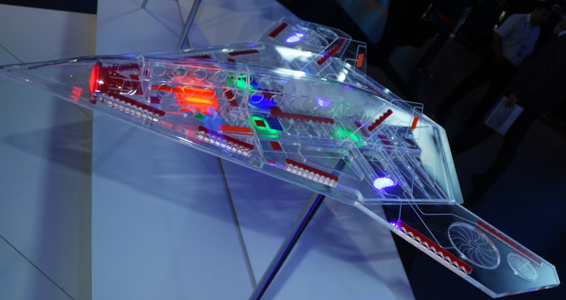 Một phiên bản thiết kế máy bay UAV hạng nặng cất cánh thẳng đứng. Ảnh VPK Một phiên bản thiết kế máy bay UAV hạng nặng cất cánh thẳng đứng. Ảnh VPK