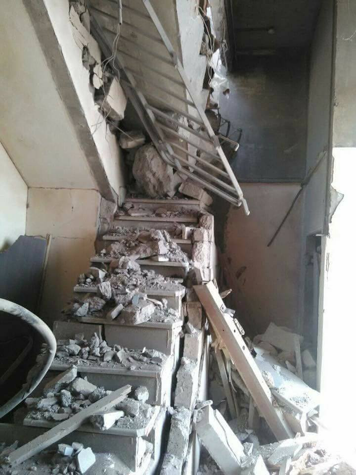 Liên minh quân sự do quân đội Ả rập Xê út dẫn đầu đánh chiếm sân bay thành phố cảng al-Hudaydah. Ảnh South Front