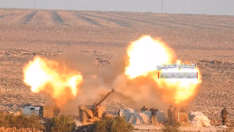 Quân đội Syria tiến công tiêu diệt IS, giải phóng khu vực Khirbat Al-Ambashi ở tỉnh Sweida