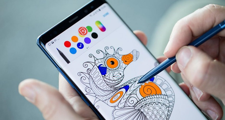 Bút S-Pen của Galaxy Note 9 sẽ được cải tiến đáng kể. Ảnh: GSM Arena