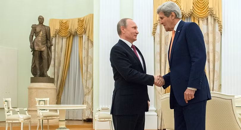 Ngoại trưởng Mỹ đã hội kiến ông Putin