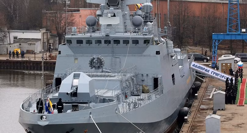 Khu trục hạm mới của hải quân Nga