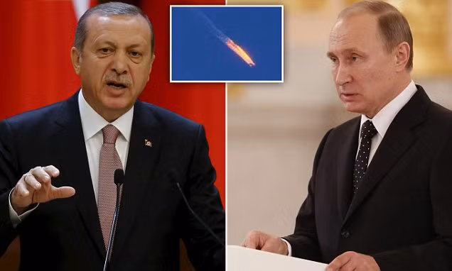 Thổ gây hấn với Nga nằm trong một kế hoạch tổng thể nhằm vẽ lại bản đồ Trung Đông