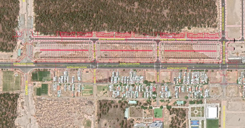 Vị trí các lô đất ký hiệu 1,2,3 phía đông đường Hùng Vương, Tp. Tuy Hoà, được UBND tỉnh Phú Yên đem bán đấu giá Vị trí các lô đất ký hiệu 1,2,3 phía đông đường Hùng Vương, Tp. Tuy Hoà, được UBND tỉnh Phú Yên đem bán đấu giá