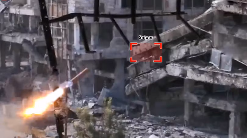 Video: Binh sĩ Syria dùng tên lửa tự chế diệt lính bắn tỉa