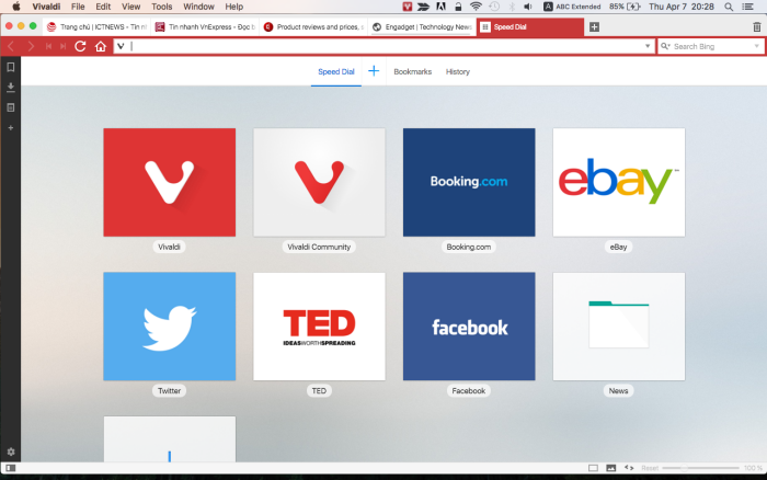 Vivaldi: trình duyệt web chỉ dành cho “dân pro“ ảnh 2