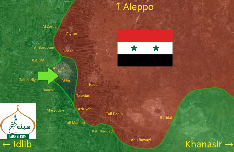 Video: Trận chiến khốc liệt giành giật thị trấn Tal Al - Eiss, miền Nam Aleppo