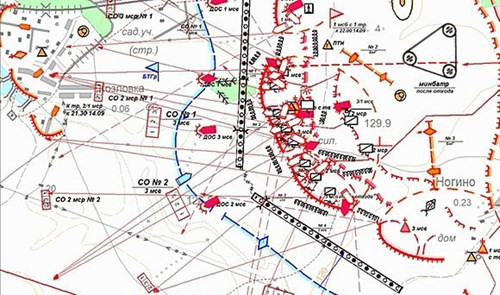 Sơ đồ bố trí hỏa lực trong chiến đấu phòng ngự chống địch đổ bộ.