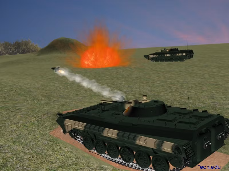 Công nghệ mô phỏng không gian 2D & 3D thời gian thực trong quân sự