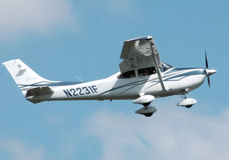 Chiếc Cessna Skylane của FBI.