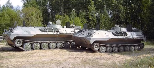 Các xe tổ hợp chỉ huy, điều hành tác chiến và điều khiển hỏa lực trên thân xe cơ giới bánh xích 1V12-3 ("M-Machine"), 1V12M-3 ("Faltsetc-M"), 1V197;.